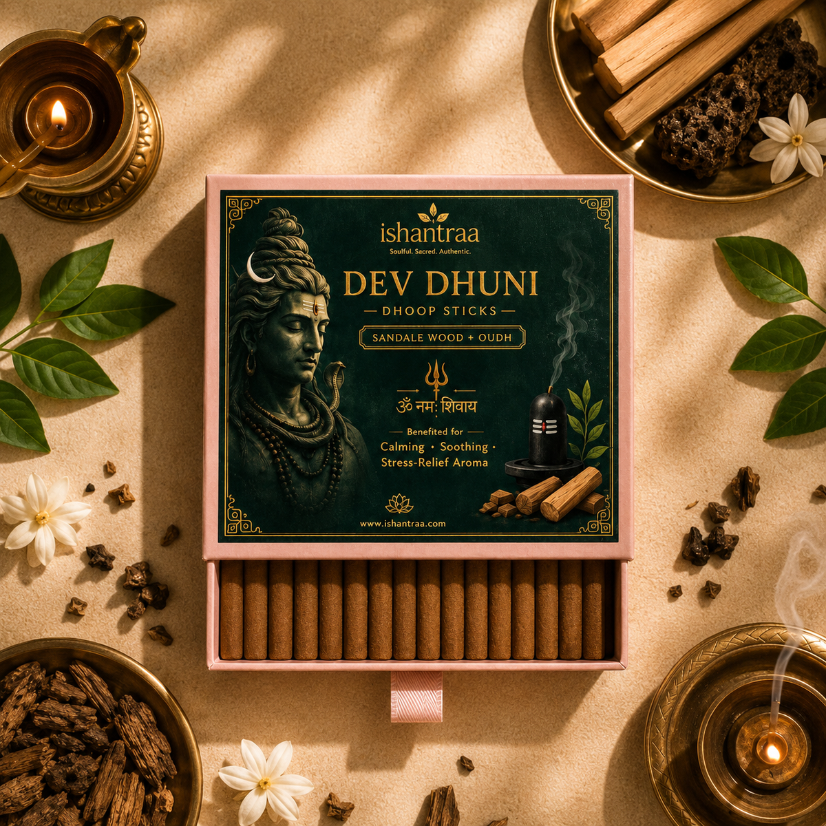 Dev Dhuni — Chandan Dhoop Sticks 30 Stick pack