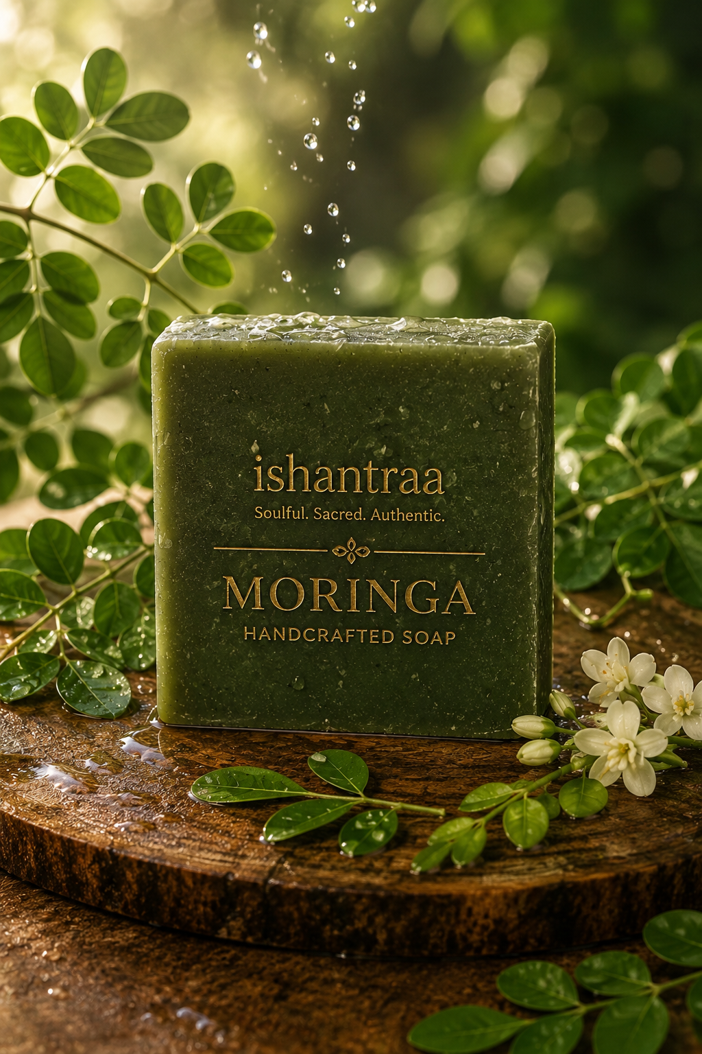 Moringa Handcrafted Soap Bar |100 Gram