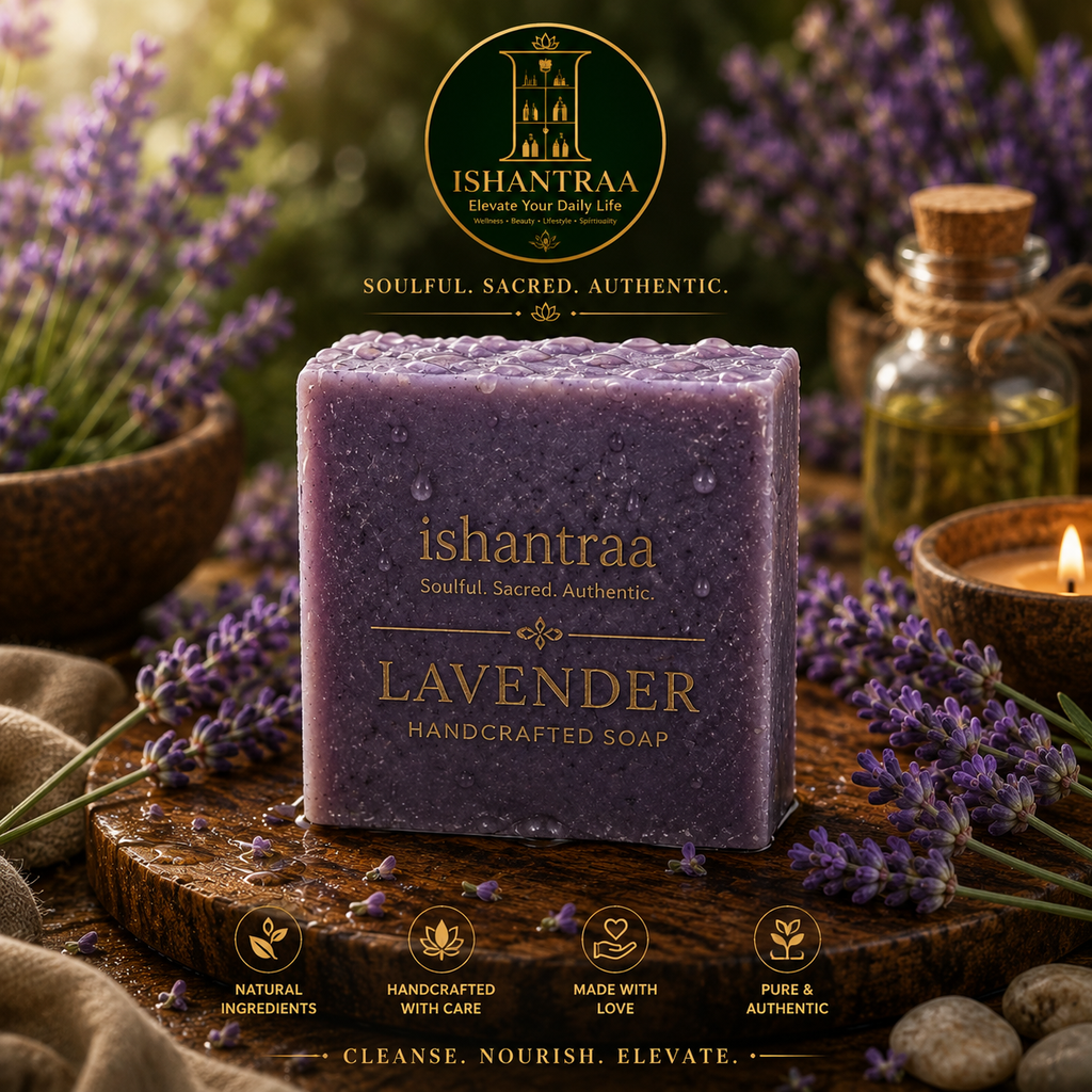 Lavender Handcrafted Soap Bar | 100 gm