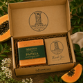 Papaya Handcrafted Soap Bar | 100Gm