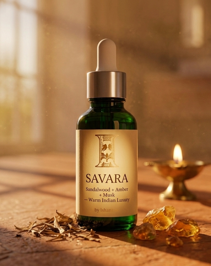 FLOOR FRAGRANCE 10 ML
SAVARA — Sandalwood · Amber · Musk